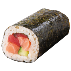 特選海鮮太巻(ハーフ)　本マグロ・生サーモン入り