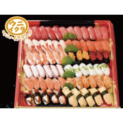 にぎり寿司ウニ・いくら入り(70貫)