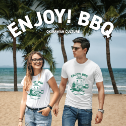 ※送料込み　オキナワンカルチャービーチパーTシャツ