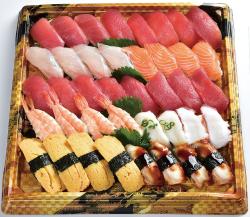 669　まぐろたっぷりにぎり寿司(40貫)