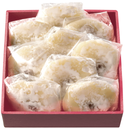 H白粉あんモチ重箱（9個入り）