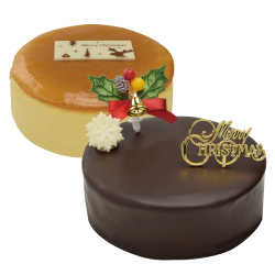 640　ぐしけん　ダブルケーキ(チョコ＆チーズ）