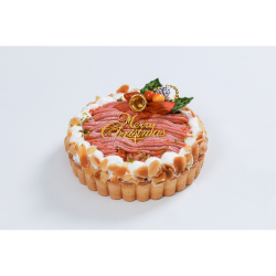 621　長沼あいす　Ｘｍａｓいちごモンブランタルト