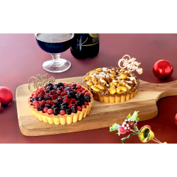 638　ベイクド・アルル　クリスマスナッツ＆ベリータルト４号