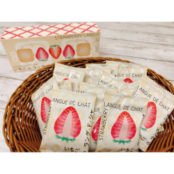 ※送料込み　いちごのラング・ド・シャ　２４枚入YU-TL（TK）