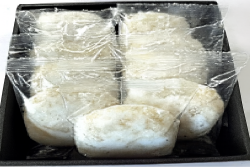 Z法事用白粉あんもち＆白もち重箱（9個入）